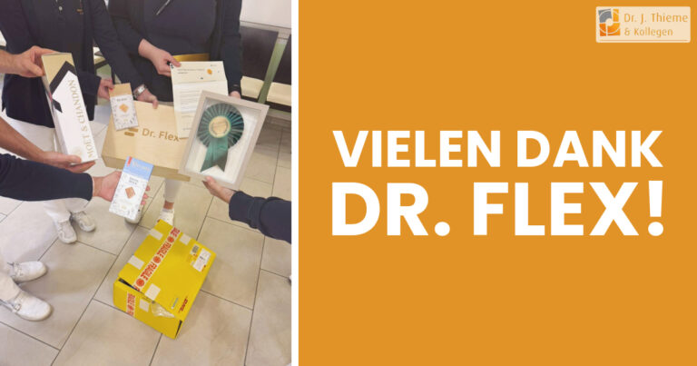 Ein Geschenkpaket von Dr. Flex!