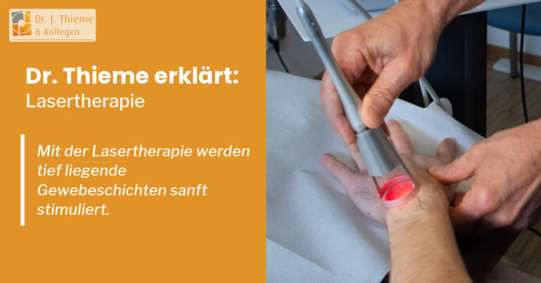 Dr. Thieme erklärt: Lasertherapie